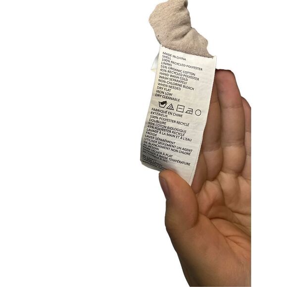 Prana Cream Sherpa Teddy Hoodie Jacket - Picture 7 of 8